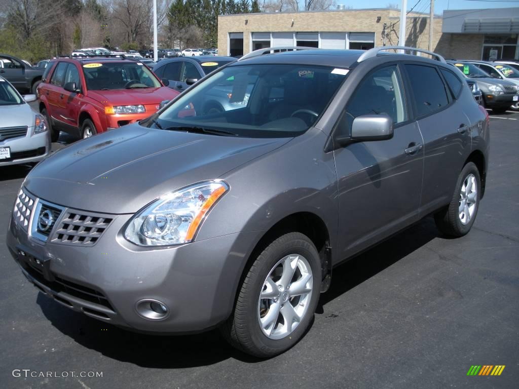 Gotham Gray Metallic 2008 Nissan Rogue SL AWD Exterior Photo #7453342