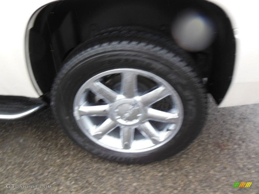 2013 Yukon Denali AWD - White Diamond Tricoat / Cocoa/Light Cashmere photo #9