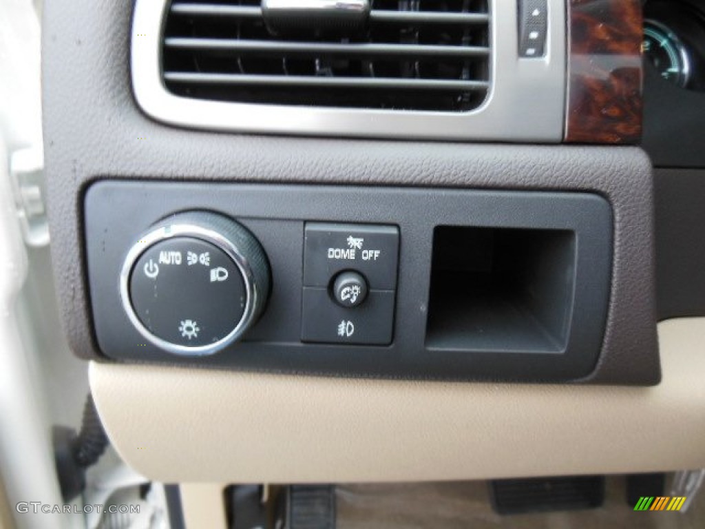 2013 Yukon Denali AWD - White Diamond Tricoat / Cocoa/Light Cashmere photo #18