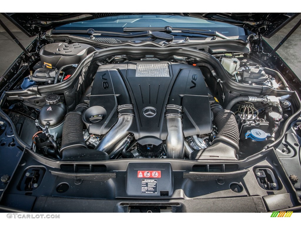 2013 Mercedes-Benz CLS 550 Coupe 4.6 Liter Twin-Turbocharged DI DOHC 32-Valve VVT V8 Engine Photo #74534192