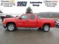 2013 Fire Red GMC Sierra 1500 SLE Extended Cab 4x4  photo #1