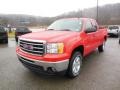 2013 Fire Red GMC Sierra 1500 SLE Extended Cab 4x4  photo #2