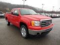 2013 Fire Red GMC Sierra 1500 SLE Extended Cab 4x4  photo #4