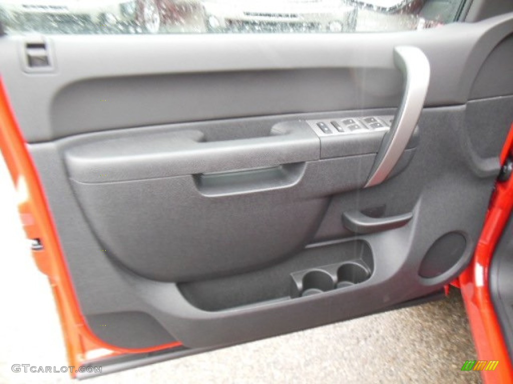 2013 Sierra 1500 SLE Extended Cab 4x4 - Fire Red / Ebony photo #12