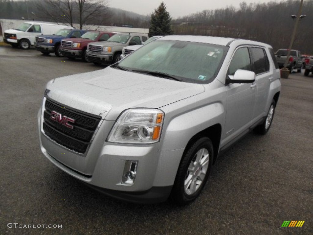 Quicksilver Metallic 2013 GMC Terrain SLE AWD Exterior Photo #74535396