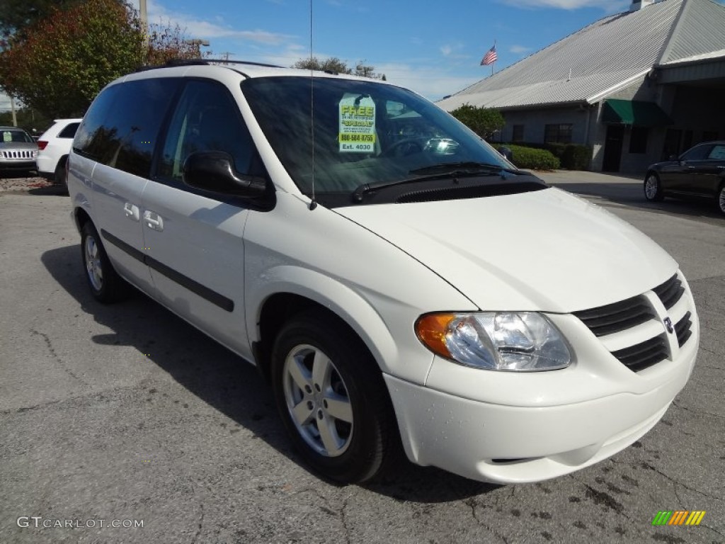 2006 Caravan SXT - Stone White / Medium Slate Gray photo #12