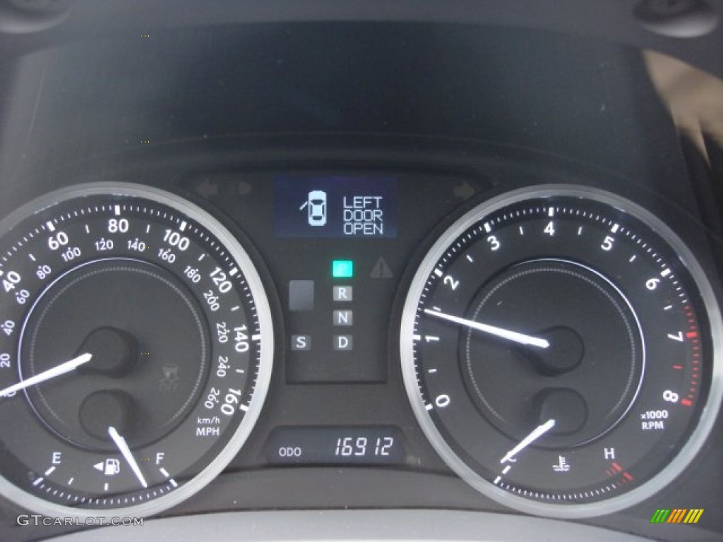 2011 Lexus IS 350C Convertible Gauges Photo #74535668