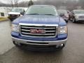 2013 Heritage Blue Metallic GMC Sierra 1500 SLE Extended Cab 4x4  photo #3