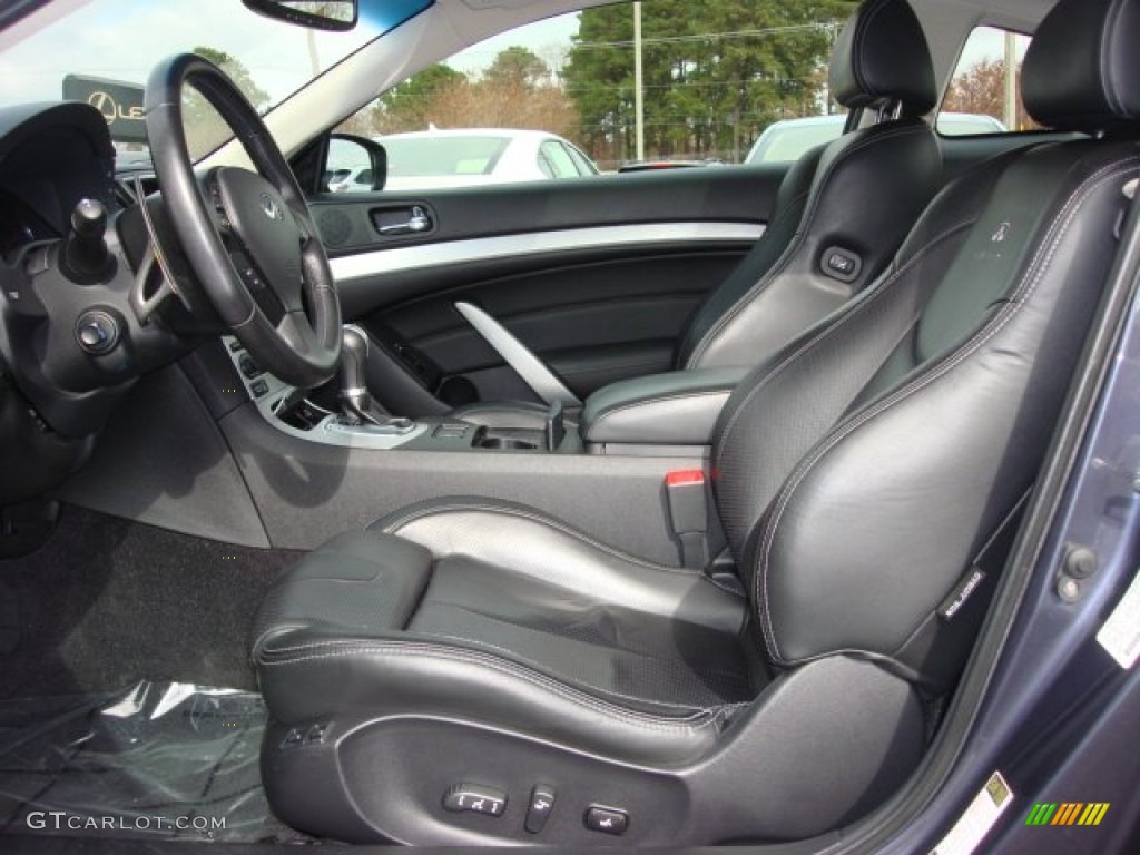 2008 Infiniti G 37 S Sport Coupe Front Seat Photo #74536097