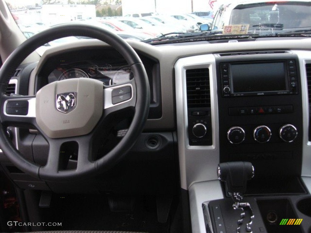 2011 Ram 1500 Big Horn Crew Cab 4x4 - Deep Cherry Red Crystal Pearl / Dark Slate Gray/Medium Graystone photo #12