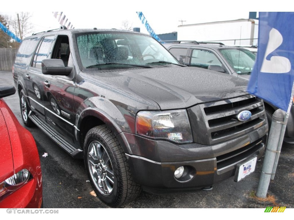 Carbon Metallic 2007 Ford Expedition EL Limited 4x4 Exterior Photo #74537888