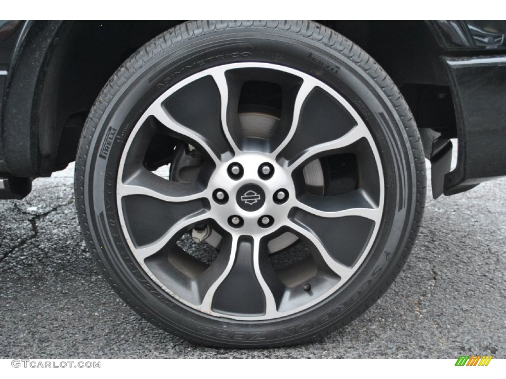 2012 Ford F150 Harley-Davidson SuperCrew 4x4 Wheel Photo #74538569