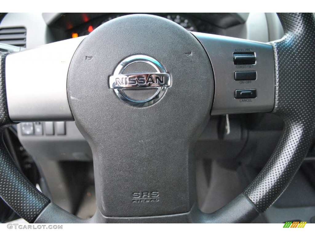 2008 Xterra S 4x4 - Night Armor Dark Gray / Steel/Graphite photo #12