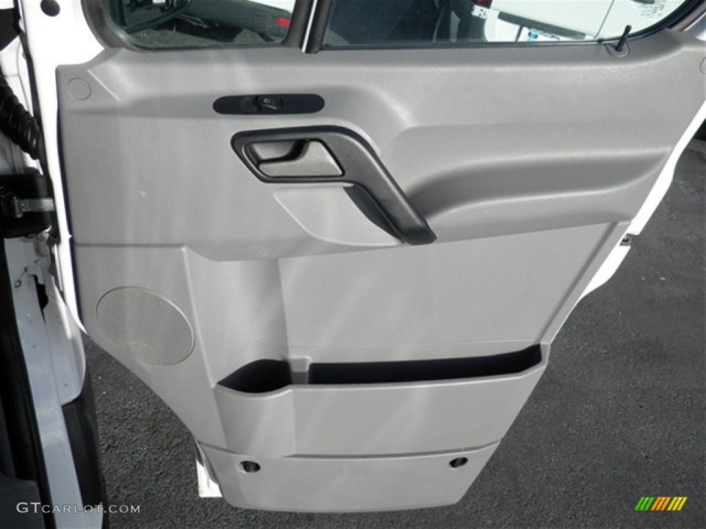 2009 Dodge Sprinter Van 2500 Cargo Gray Door Panel Photo #74540912