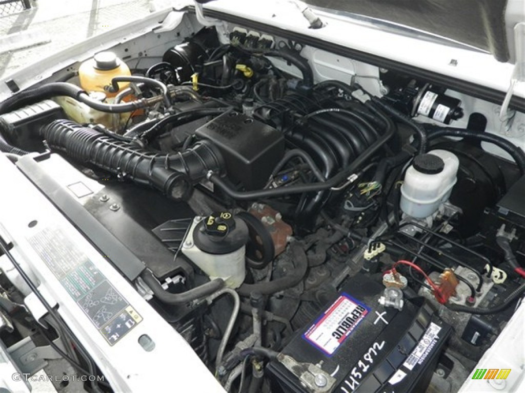 2008 Ford Ranger XL Regular Cab Engine Photos
