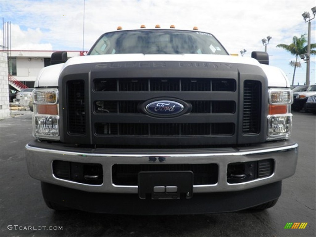 Oxford White 2009 Ford F350 Super Duty XL Crew Cab 4x4 Dually Exterior Photo #74541599