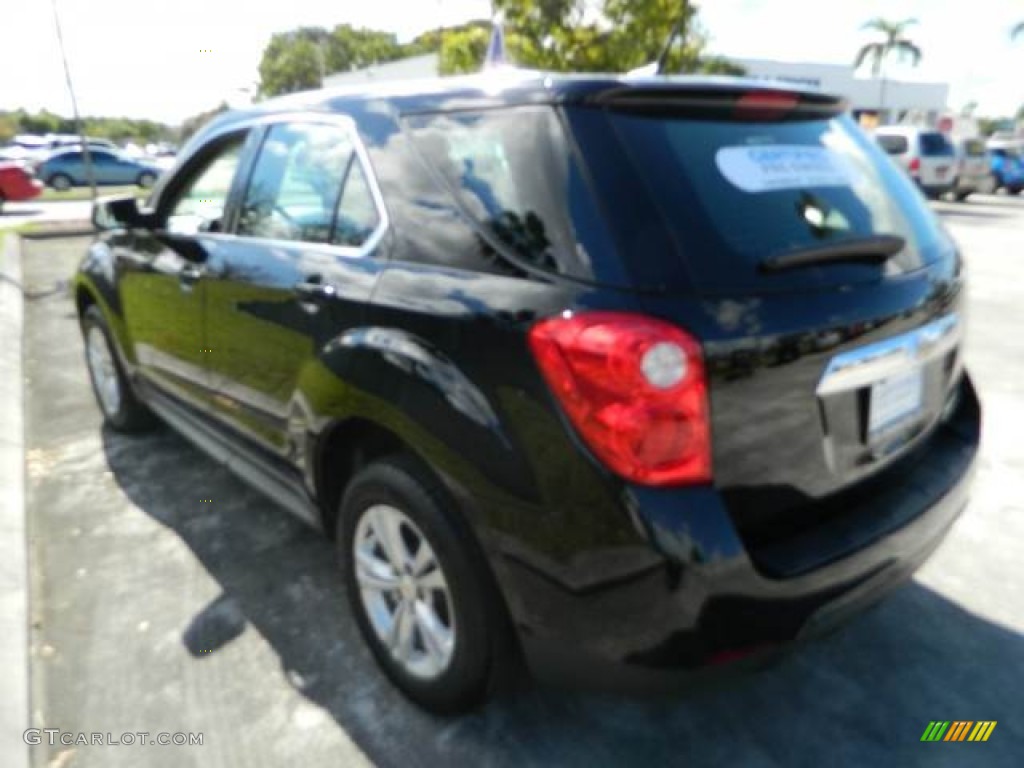 2010 Equinox LS - Black / Jet Black/Light Titanium photo #5