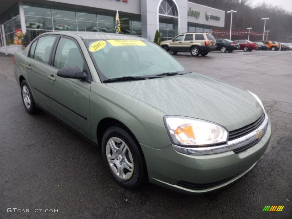 2005 Malibu Sedan - Silver Green Metallic / Neutral Beige photo #7