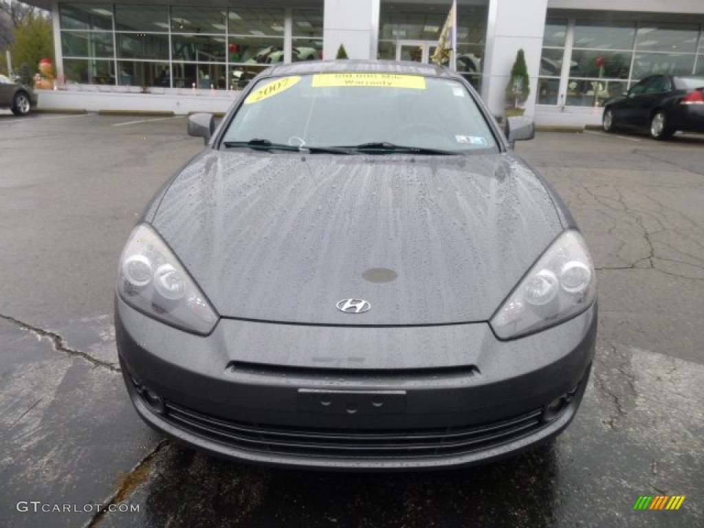 2007 Tiburon GS - Carbon Gray / Black photo #8