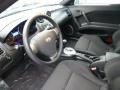 2007 Hyundai Tiburon Black Interior Interior Photo