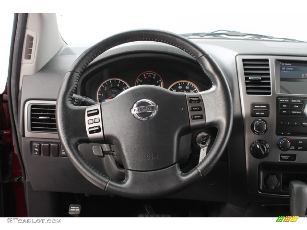 2012 Nissan Armada SV 4WD Steering Wheel Photos