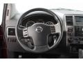 2012 Nissan Armada Charcoal Interior Steering Wheel Photo