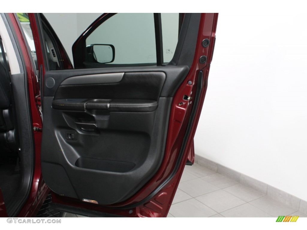 2012 Nissan Armada SV 4WD Charcoal Door Panel Photo #74544312