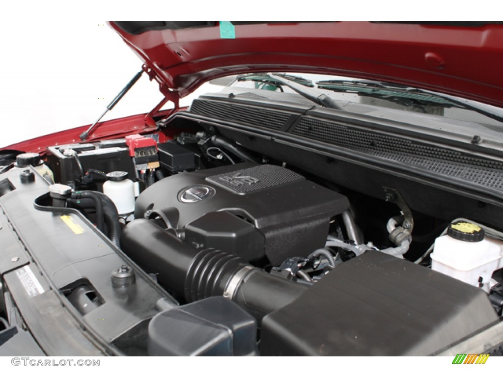 2012 Nissan Armada SV 4WD 5.6 Liter DOHC 32-Valve CVTCS V8 Engine Photo #74544528