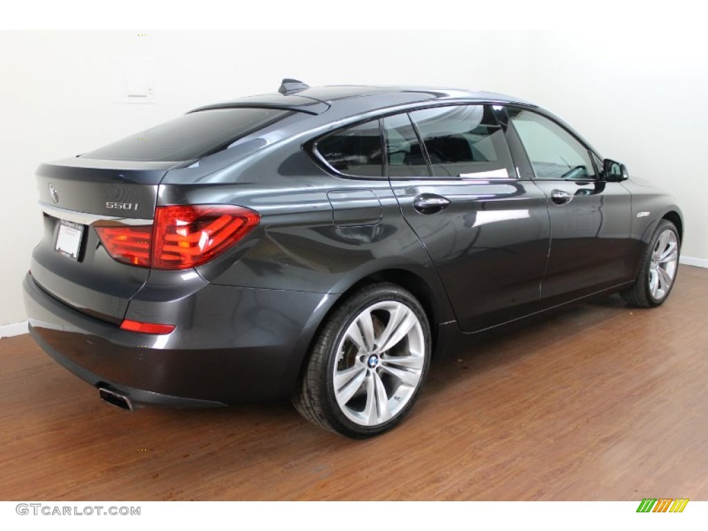 Dark Graphite Metallic 2010 BMW 5 Series 550i Gran Turismo Exterior Photo #74545374