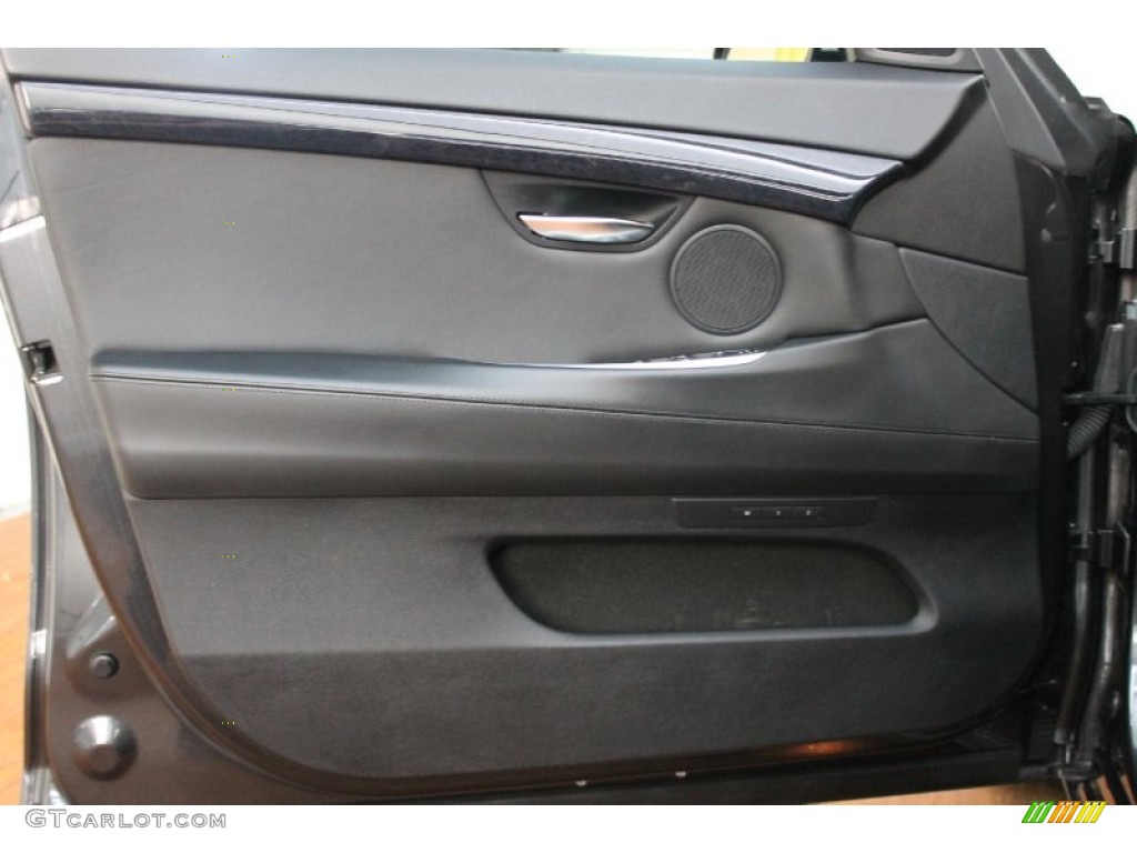 2010 5 Series 550i Gran Turismo - Dark Graphite Metallic / Black photo #27