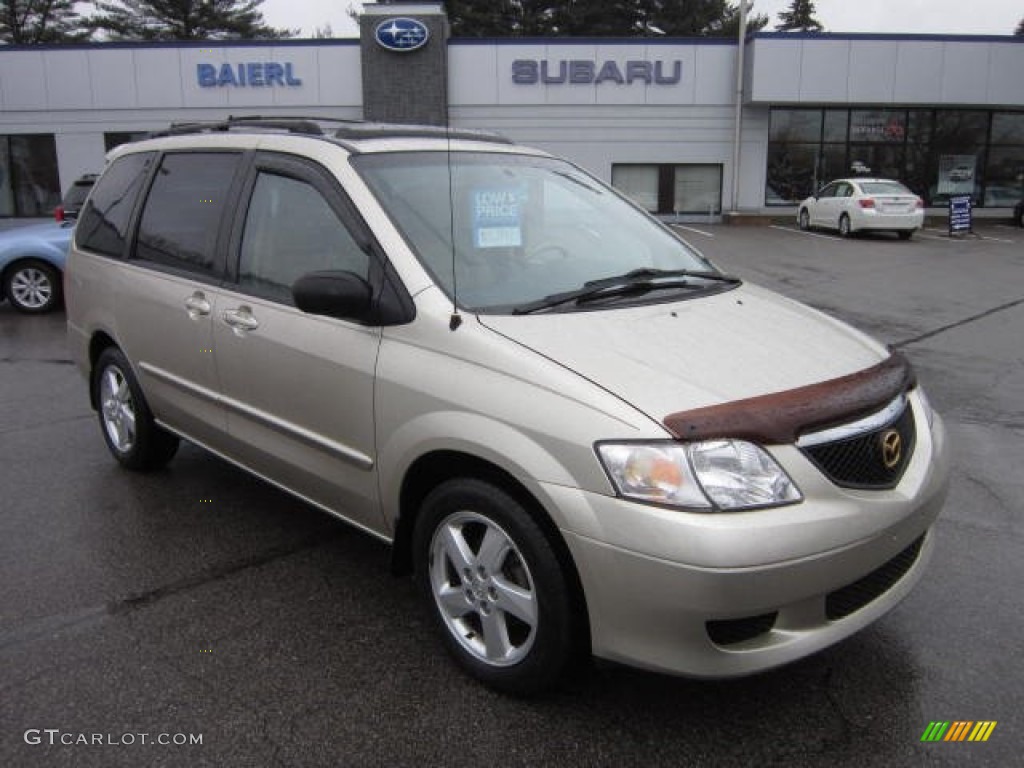 2002 MPV ES - Shimmering Sand Metallic / Beige photo #1