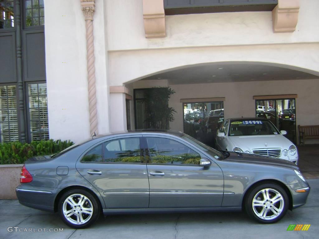 2006 E 350 Sedan - Flint Grey Metallic / Charcoal photo #2