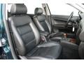 2002 Volkswagen Passat Black Interior Front Seat Photo