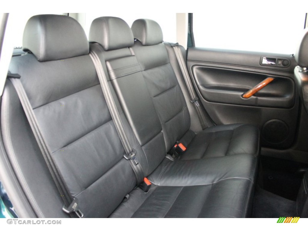 2002 Volkswagen Passat GLX Wagon Rear Seat Photos