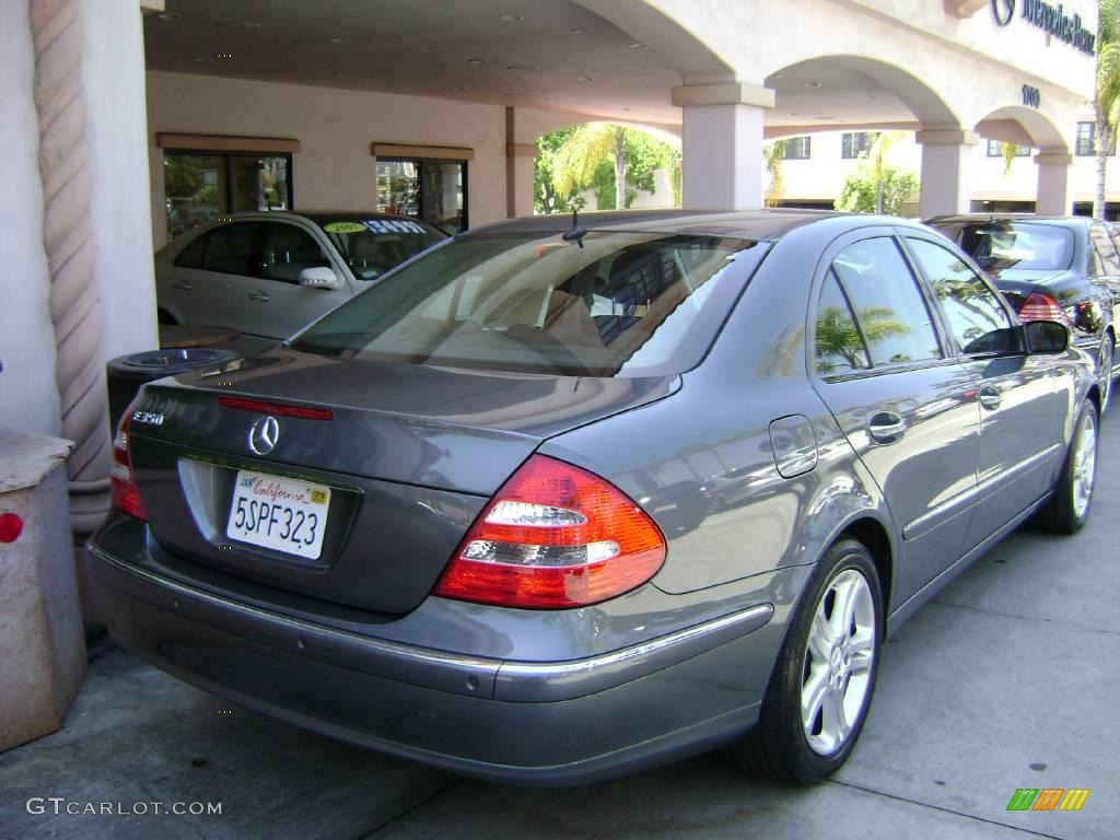 2006 E 350 Sedan - Flint Grey Metallic / Charcoal photo #3