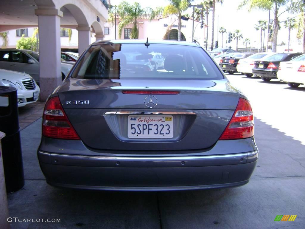2006 E 350 Sedan - Flint Grey Metallic / Charcoal photo #4