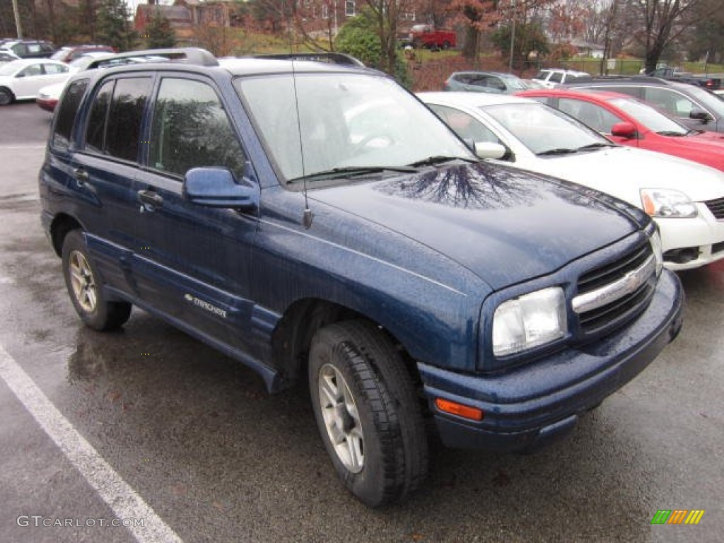 Indigo Blue 2004 Chevrolet Tracker LT 4WD Exterior Photo #74546637