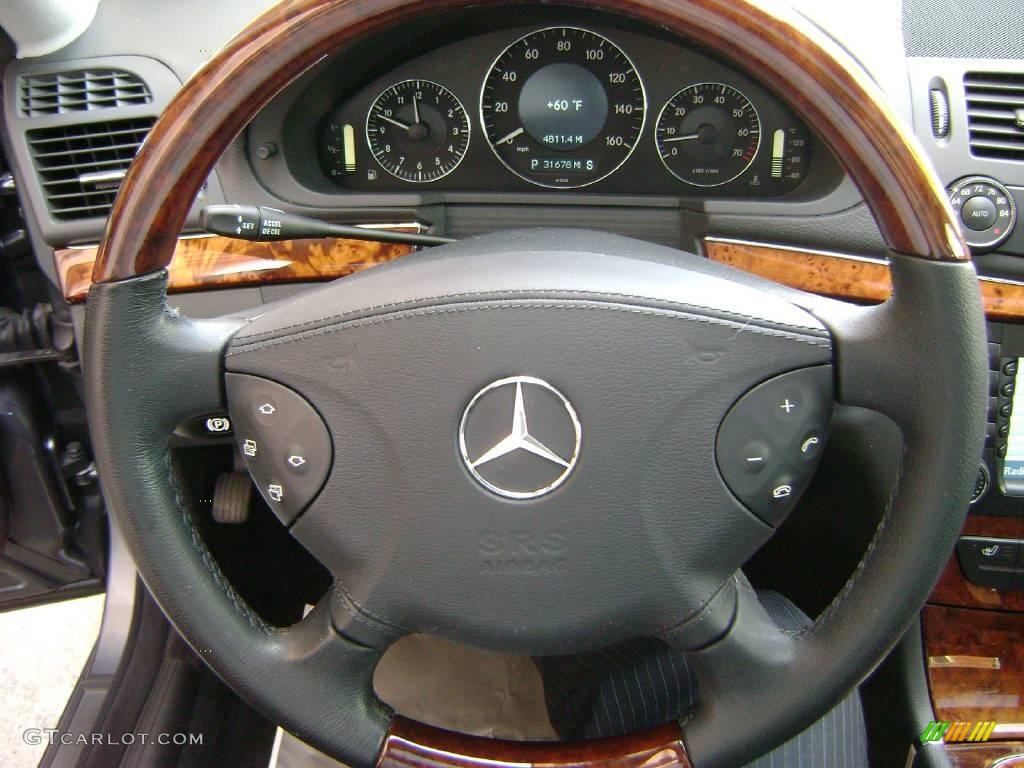 2006 E 350 Sedan - Flint Grey Metallic / Charcoal photo #15