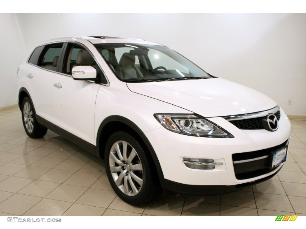 Crystal White Pearl Mica Mazda CX-9