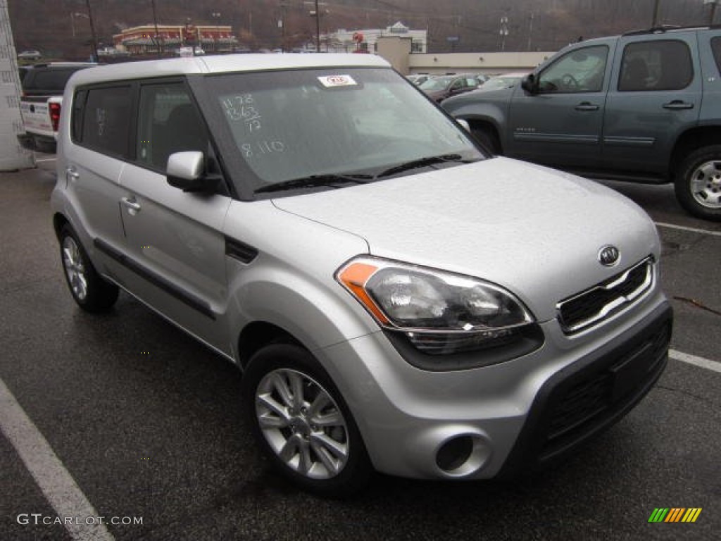 Bright Silver 2012 Kia Soul + Exterior Photo #74547585