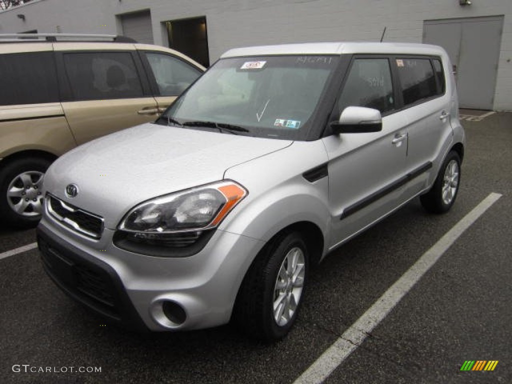 Bright Silver 2012 Kia Soul + Exterior Photo #74547598