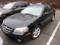 2002 Super Black Nissan Maxima SE  photo #2