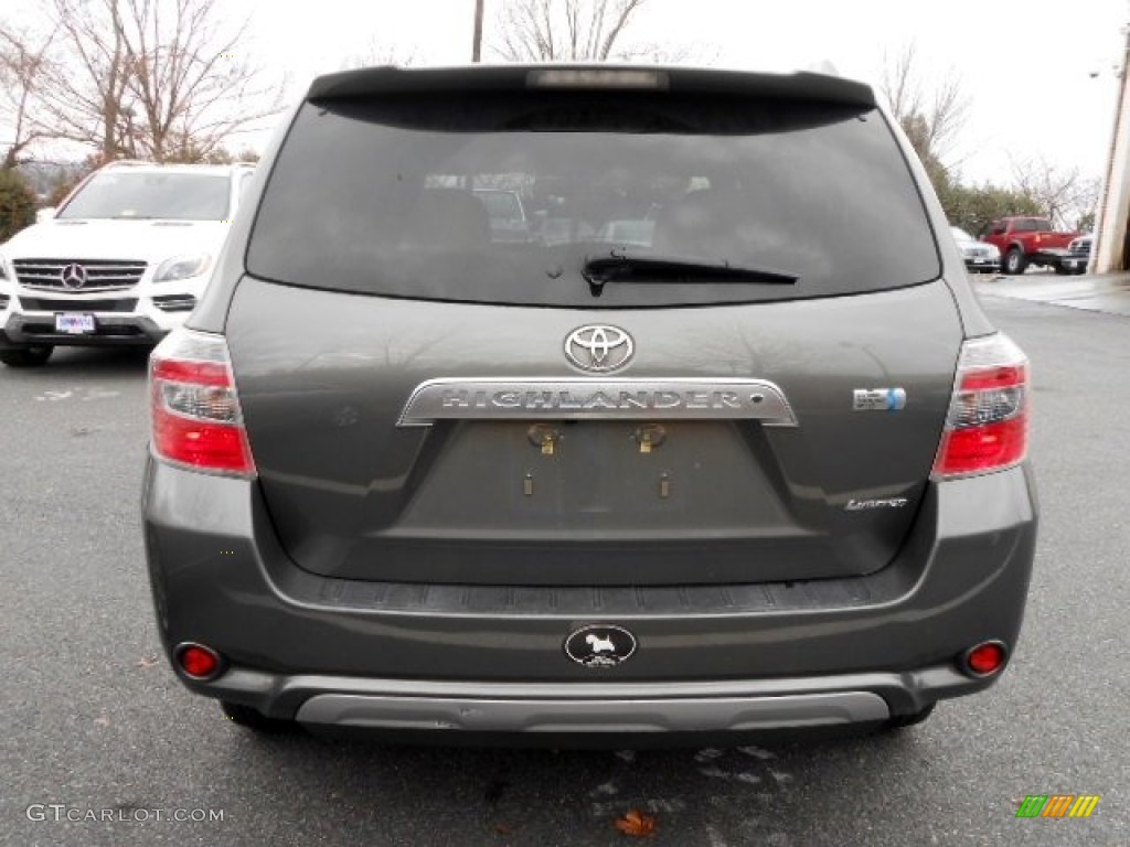 2010 Highlander Hybrid Limited 4WD - Cypress Green Pearl / Sand Beige photo #5