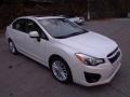 2013 Satin White Pearl Subaru Impreza 2.0i Premium 4 Door  photo #6