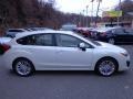 2013 Satin White Pearl Subaru Impreza 2.0i Premium 5 Door  photo #5