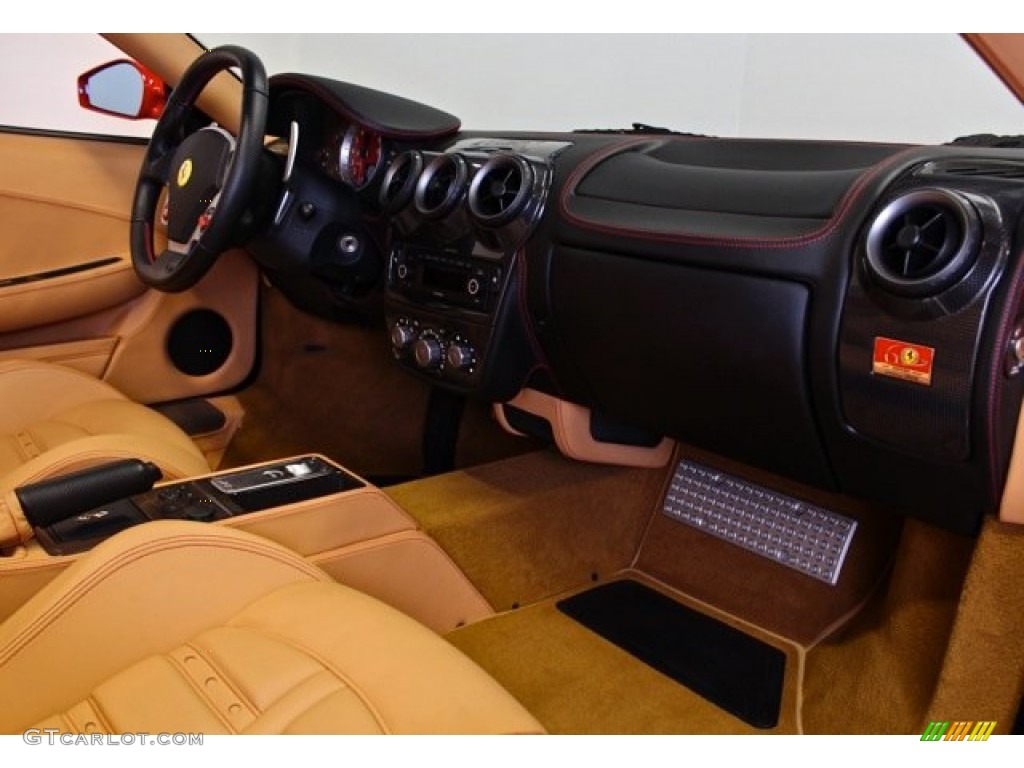 2007 Ferrari F430 Spider F1 Beige Dashboard Photo #74550201