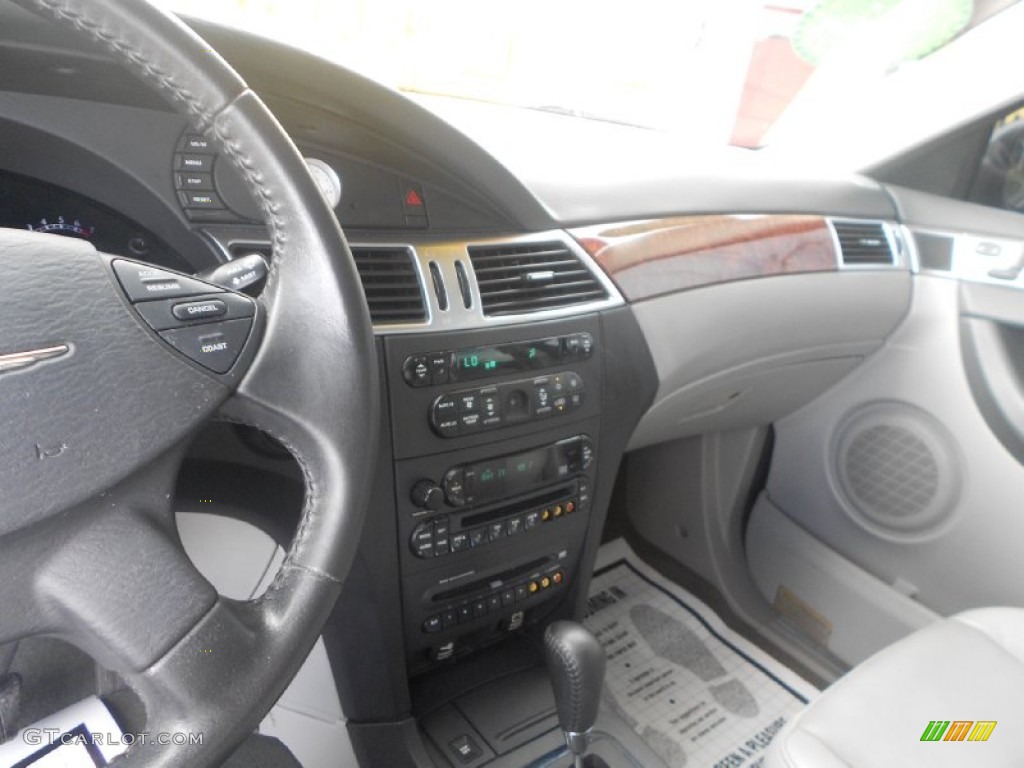 2008 Pacifica Touring - Modern Blue Pearlcoat / Pastel Slate Gray photo #19