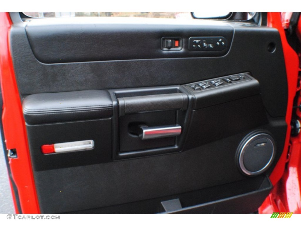 2007 H2 SUV - Victory Red / Ebony Black photo #19