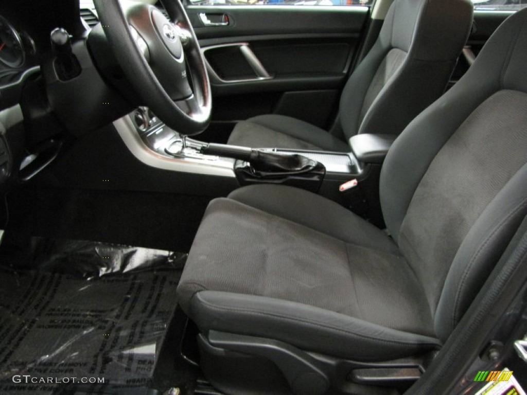 2009 Outback 2.5i Wagon - Diamond Gray Metallic / Off Black photo #6