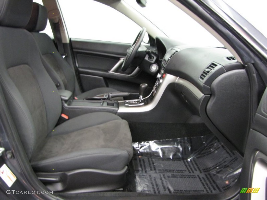 2009 Outback 2.5i Wagon - Diamond Gray Metallic / Off Black photo #9